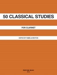 50 Classical Studies for Clarinet published by Fentone