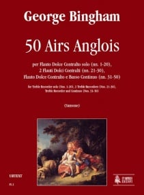 Bingham: 50 Airs Anglois for Recorder published by UT Orpheus