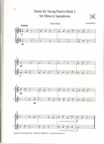 Williams: Duets for Young Players Book 1 for Oboe or Saxophone published by Forton