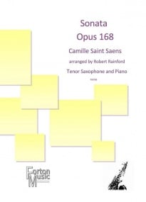 Saint Saens: Sonata Opus 166 for Tenor Saxophone published by Forton Music