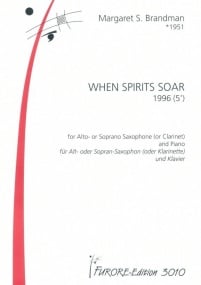 Brandman: When Spirits Soar for Saxophone published by Furore