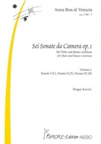 Anna di Venezia: Fltensonaten Opus 1 (1756) for Flute published by Furore