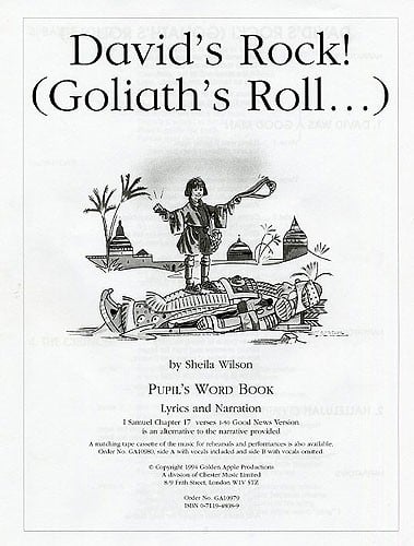 Wilson: David's Rock! (Goliath's Roll...) published by Golden Apple (Pupil's Book)