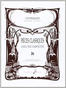 Pieces Classiques Contrebasse Volume 2B for Double Bass published by Billaudot