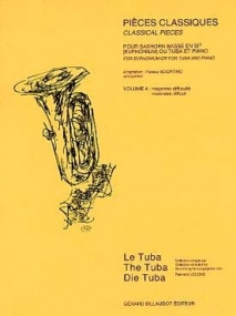 Pieces Classiques Vol 1 for tuba & piano published by Billaudot