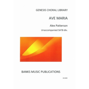 Patterson: Ave Maria SATB published by Banks