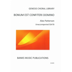 Patterson: Bonum Est Confiteri Domino SSATB published by Banks