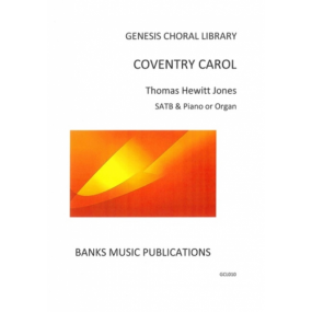 Hewitt Jones: Coventry Carol SATB published by Banks