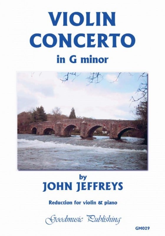 Jeffreys: Violin Concerto published by Goodmusic