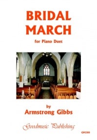 Gibbs: Bridal March for Piano Duet published by Goodmusic