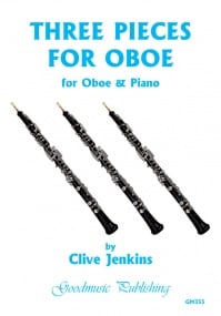 Jenkins: Three Pieces For Oboe published by Goodmusic