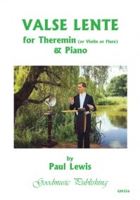 Lewis: Valse Lente for Theremin & Piano published by Goodmusic