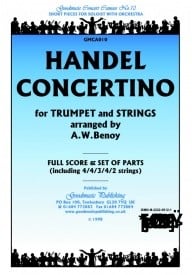 Handel: Concertino for Trumpet Orchestral Set published by Goodmusic