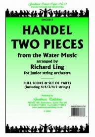 Handel: Two Pieces from Water Music Orchestral Set published by Goodmusic