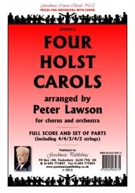 Lawson: Four Holst Carols Orchestral Set published by Goodmusic