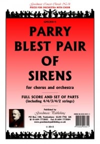Parry: Blest Pair of Sirens Orchestral Set published by Goodmusic