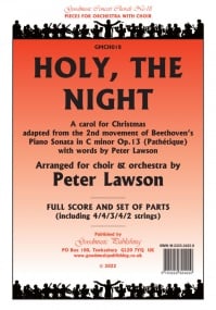 Lawson: Holy the Night Orchestral Set published by Goodmusic