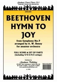 Beethoven: Hymn To Joy (Benoy) Orchestral Set published by Goodmusic
