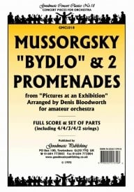 Mussorgsky: Bydlo & Two Promenades Orchestral Set published by Goodmusic