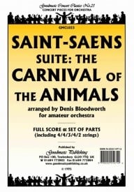 Saint-Saens: Carnival of the Animals (arr) Orchestral Set published by Goodmusic