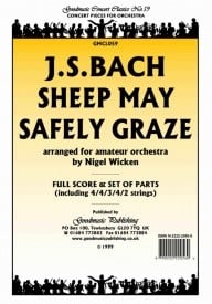 Bach: Sheep May Safely Graze Orchestral Set published by Goodmusic