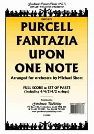 Purcell: Fantazia Upon One Note (Short) Orchestral Set published by Goodmusic