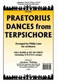 Praetorius: Dances from Terpsichore (Lane) Orchestral Set published by Goodmusic