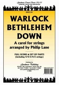 Warlock: Bethlehem Down (arr.Lane) Orchestral Set published by Goodmusic