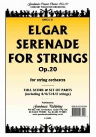 Elgar: Serenade for Strings Orchestral Set published by Goodmusic