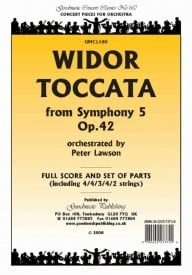 Widor: Toccata (arr.Lawson) Orchestral Set published by Goodmusic