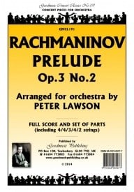 Rachmaninov: Prelude Op.3 No.2 arr.Lawson Orchestral Set published by Goodmusic