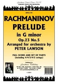 Rachmaninov: Prelude Op.23 No.5 arr.Lawson Orchestral Set published by Goodmusic