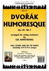 Dvorak: Humoresque (arr Armstrong) Orchestral Set published by Goodmusic