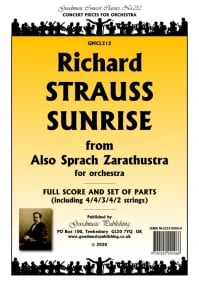 Strauss: Sunrise from Also Sprach Zarathustra Orchestral Set published by Goodmusic