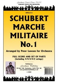 Schubert: Marche Militaire No 1 (Lawson) Orchestral Set published by Goodmusic