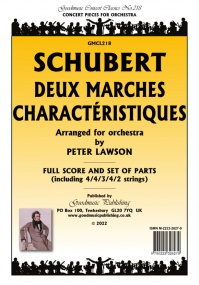 Schubert: Deux Marches Characteristiques  Orchestral Set published by Goodmusic