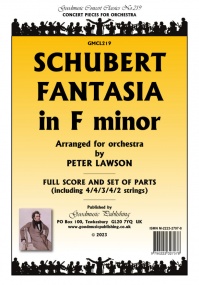 Schubert: Fantasia in F minor Orchestral Set published by Goodmusic