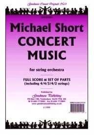 Short: Concert Music for Strings Orchestral Set published by Goodmusic