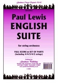 Lewis: English Suite for String Orch. Orchestral Set published by Goodmusic