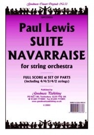 Lewis: Suite Navarraise Orchestral Set published by Goodmusic