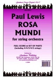 Lewis: Rosa Mundi Orchestral Set published by Goodmusic