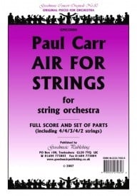 Carr: Air for Strings Orchestral Set published by Goodmusic