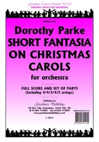 Parke: Short Fantasia on Christmas Carols Orchestral Set published by Goodmusic