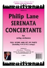 Lane: Serenata Concertante String Orchestra published by Goodmusic