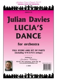 Davies: Lucia's Dance Orchestral Set published by Goodmusic