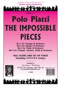 Piatti: The Impossible Pieces Orchestral Set published by Goodmusic