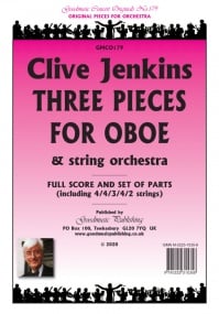 Jenkins: Three Pieces for Oboe String Orchestra published by Goodmusic