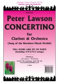 Lawson: Concertino for Clarinet Orchestral Set published by Goodmusic