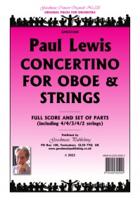 Lewis: Concertino for Oboe Orchestral Set published by Goodmusic