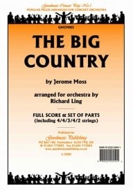 Moross: Big Country Theme (arr.Ling) Orchestral Set published by Goodmusic